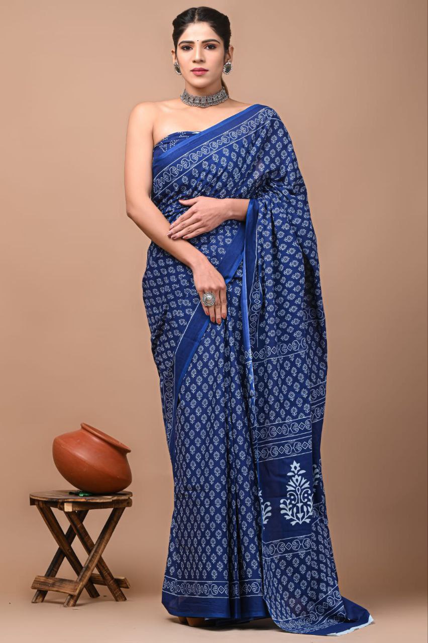 Nylon Dola Cotton Silk Saree 11